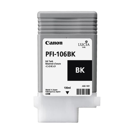 Canon PFI-106 BK - 130 ml - Nero - originale