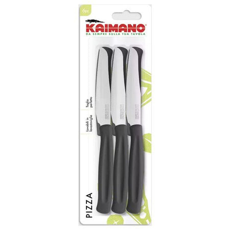 Set coltelli Kaimano 1023426 DINAMIK Lama Pizza Nero