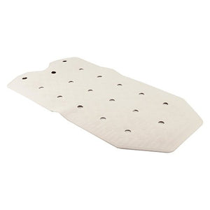 Tappetino antiscivolo RIDAP V02GO7303GIT SISSI Per vasca Bianco