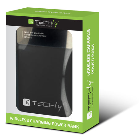 Power Bank Wireless Magnetico 3 in 1 con LED 10.000 mAh 22,5W Nero