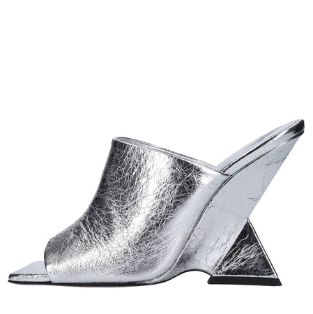 The Attico Sandali Argento da donna