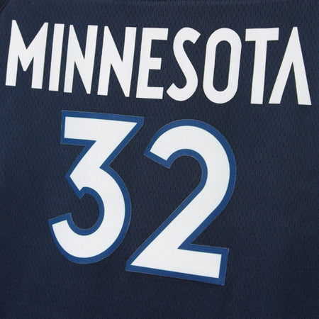 NIKE NBA Canotta Basket Uomo Nba Swingman Jersey Icon Edition 2020 No 32 Karl-anthony Towns Mintim College Navy da uomo