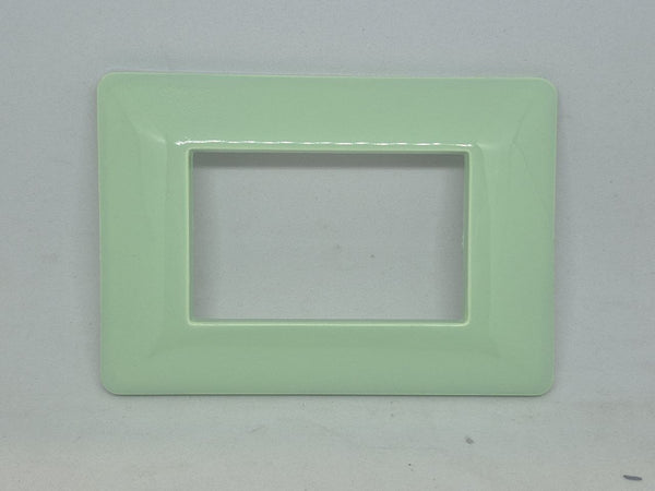 PLACCHE COMPTIBILI MATIX VERDE PASTELLO IN ABS PER SCATOLE RETTANGOLARI SERIE LUXURY