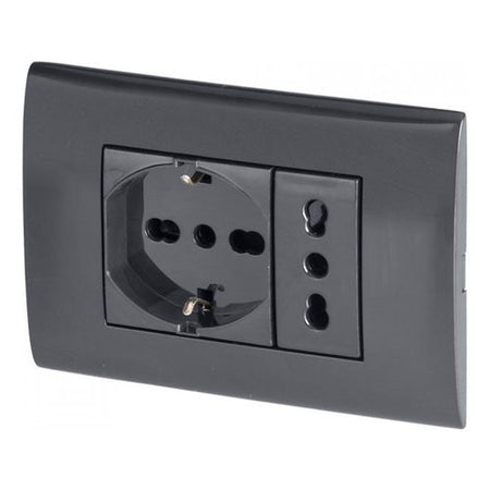 Placca elettrica Poly Pool PP6094 1X Antracite