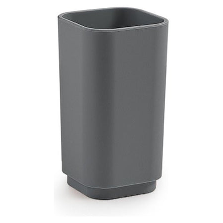 Bicchiere porta spazzolino Gedy 6398 08M SEVENTY Grigio