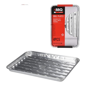Vassoio grill Bbq DV5300230 Set 5 pz per barbecue Alluminio