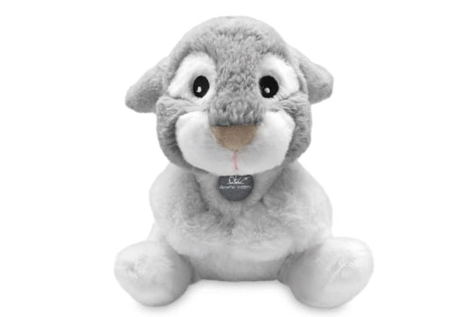 Peluche Termico Coniglio Grigio