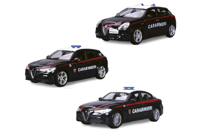 BBurago Auto Carabinieri assortite 1:43