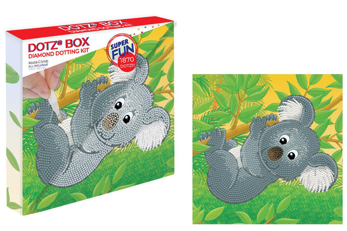 Diamond Dotz Box Koala Climb 22x22