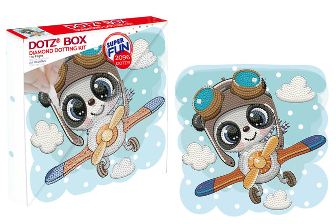 Diamond Dotz Box Top Flight 22x22