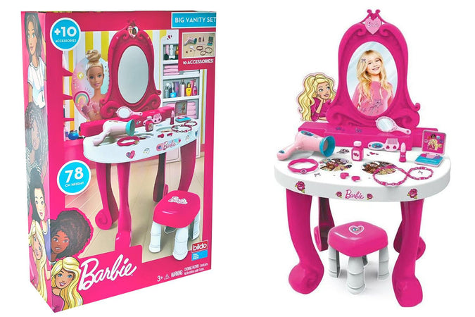 Barbie Specchiera con Sgabello