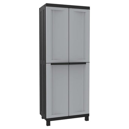 Armadio plastica Terry 1002707 TWIST Black 3680 Grigio e Nero