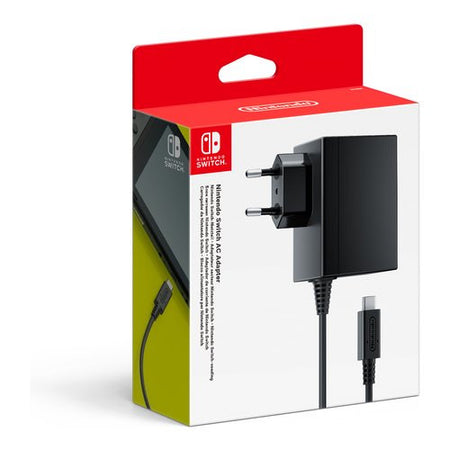Caricabatterie Nintendo 2510666 SWITCH Ac Adapter Black