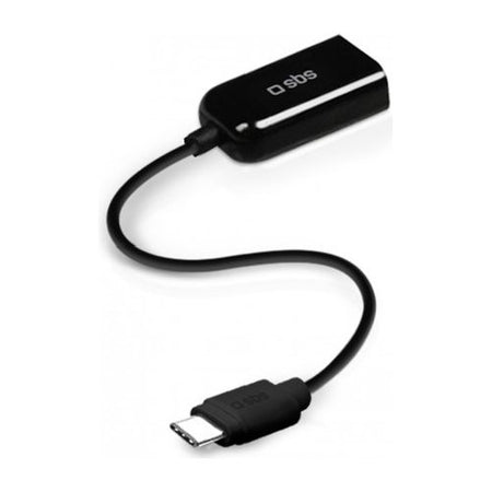 Cavo adattatore Sbs TECABLEOTGTCK Otg Type C Type A Black