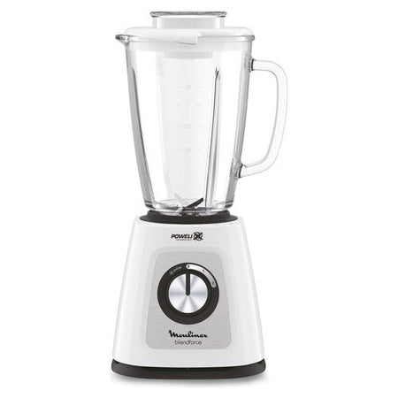 Frullatore a bicchiere Moulinex LM435110 BLENDFORCE Bianco