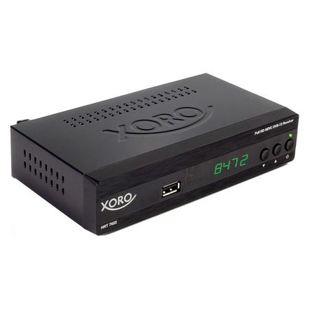 Decoder Xoro HRT7622NP Dvb T2 Hevc 10 Bit Black