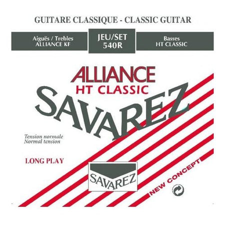 Muta corde chitarra classica Savarez 540R ALLIANCE HT CLASSIC Normal T
