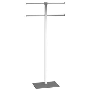 Piantana asciugamani a 4 bracci Gedy RA31 08 RAINBOW Cromo e Grigio