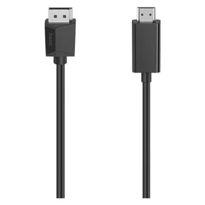 Cavo Displayport Hama 00200712 ESSENTIAL 4K Dp Hdmi Black