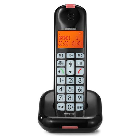 Cordless Brondi 10279020 BRAVO Moon Black