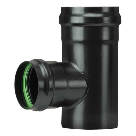 Tubo T canna fumaria Save Fumisteria PN1005 8F PELLET LIGHT Ridotto 80