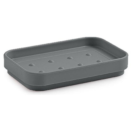 Porta sapone appoggio Gedy 6312 08M SEVENTY Grigio