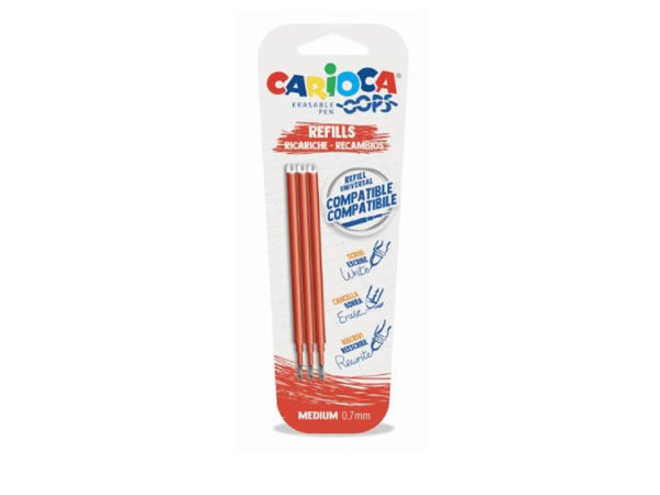 Refill Oops Rosso Cancellabile 3 pezzi