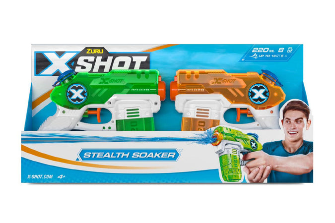 X-Shot Water Coppia Pistole Stealth