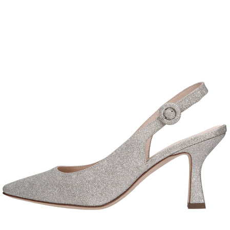Lella Baldi Scarpe con Tacco Beige da donna