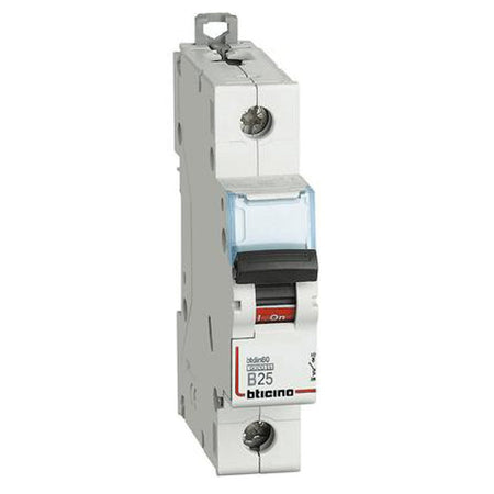 Interruttore magnetotermico 1P 1MOD. 25A Bticino