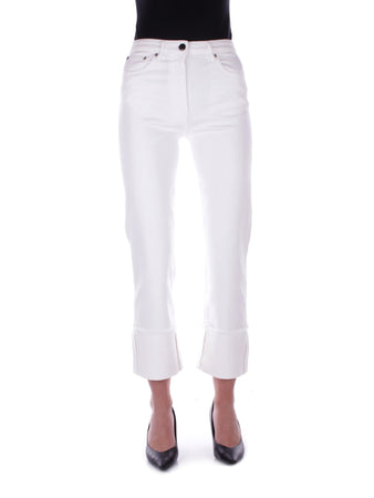 Semicouture Jeans Bianco da donna