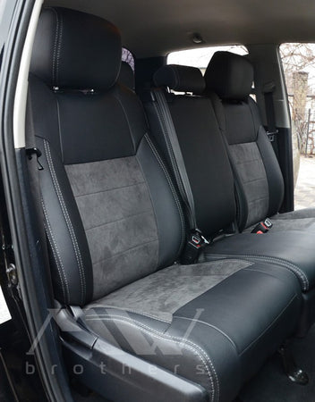 Coprisedili su misura per Toyota Tundra (2014-2021), Leather style