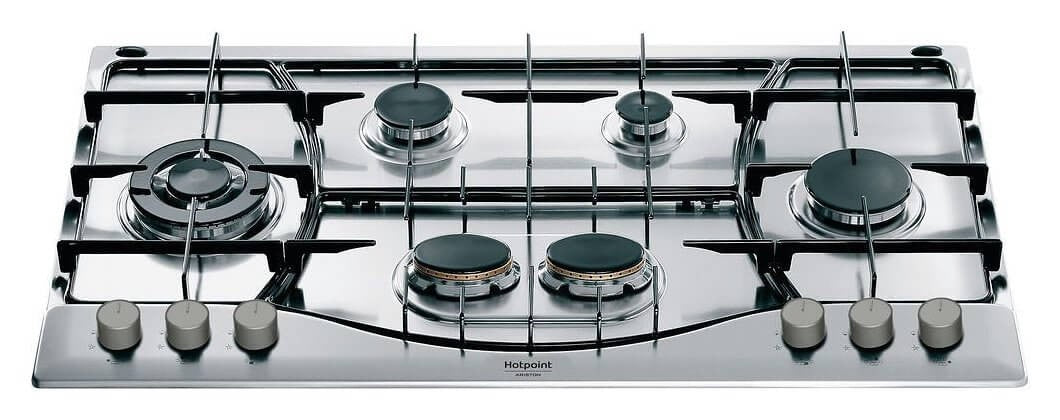Piano cottura a gas da incasso Hotpoint Ariston PHN 962 TS/IX/HA