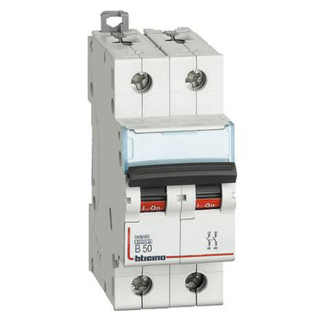 Interruttore magnetotermico 2P 2MOD. 50A Bticino