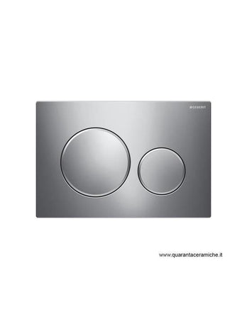 Geberit 115.882.kh.1 placca di comando sigma 20 cromo satinato