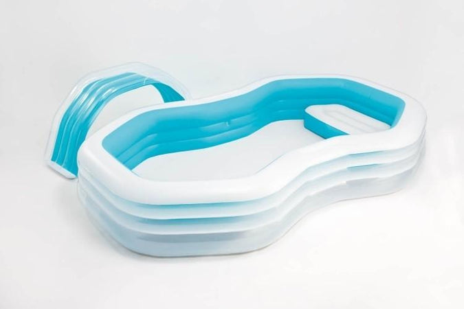Piscina gonfiabile "Cabana" con spruzzo per bambini 310 x 188 cm