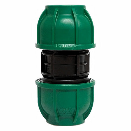 Manicotto in polipropilene a compressione per irrigazione e giardinaggio PN 10 Bar