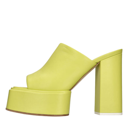 3JUIN Sandali Giallo da donna