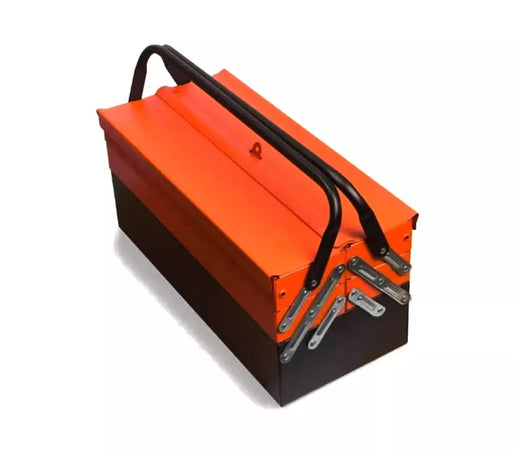 Cassetta attrezzi completa di 85 utensili a 5 scomparti chiavi cricchetti pinze