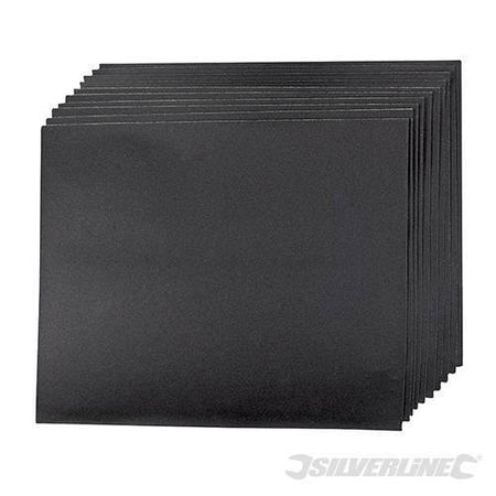 Carta abrasiva a secco e ad acqua con supporto in lattice impermeabile per la levigatura Silverline