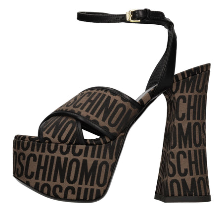 Moschino Sandali Marrone da donna