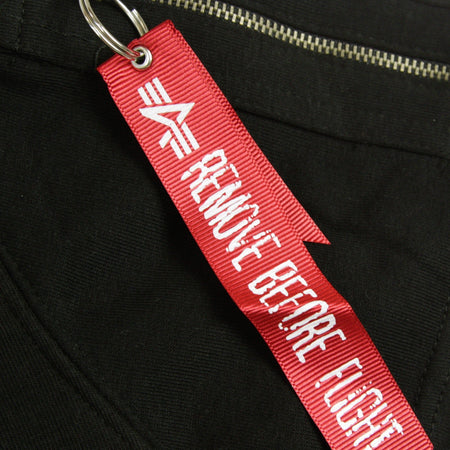 ALPHA INDUSTRIES Felpa Cappuccio Uomo Space Shuttle Hoody Black da uomo