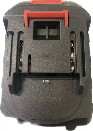 BATTERIA ricaricabile AGLI IONI DI LITIO 21V DA 2.0Ah 4.0Ah 6.0Ah x motosega forbici weekitool