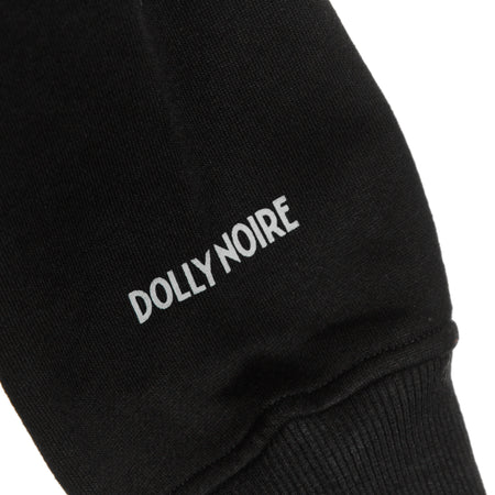 DOLLY NOIRE Felpa Cappuccio Uomo Special Pocket Hoodie Black da uomo