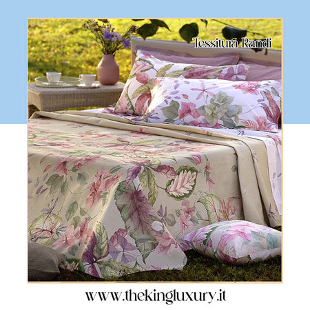 Copriletto Matrimoniale Sentosa Tessitura Randi in Cotone