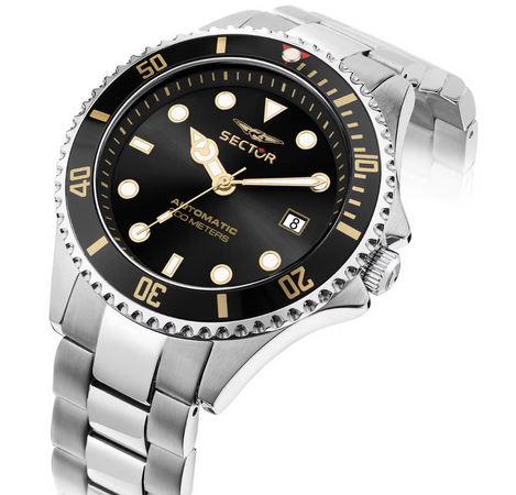 Orologio SECTOR uomo 230 Automatico datario acciaio / nero