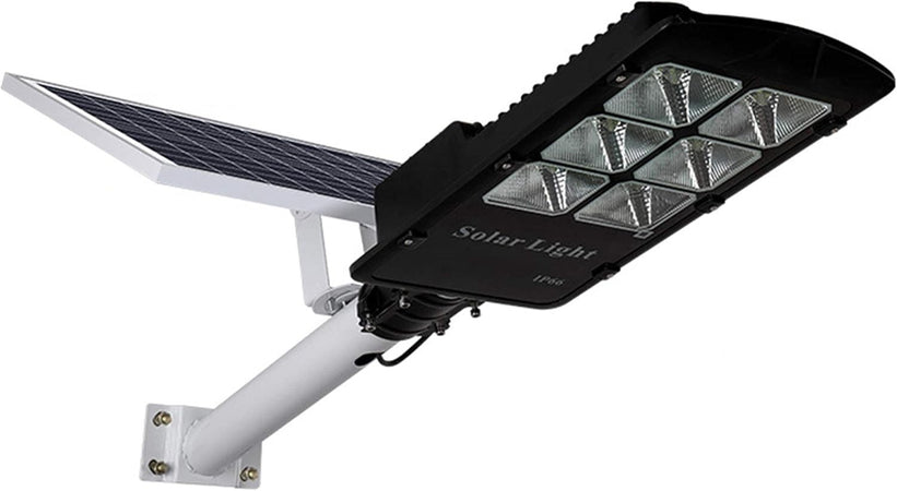 Led Solar Street Flood Lights 500W LAMPIONE SOLARE Sensore Di Movimento + Controllo Della Luce + Telecomando Ip66