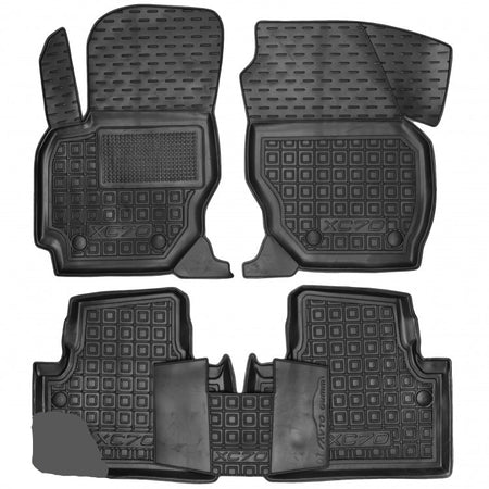 Set Tappetini Di Gomma Su Misura Per Volvo XC70 (2007-2016)