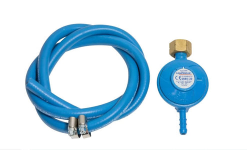 Kit regolatore tubo fascette per bombole attacco Italia Campingaz Y98000000