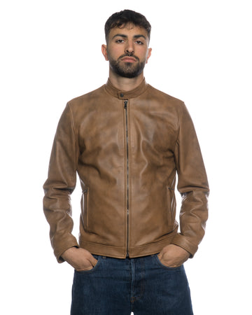 U010 - Giacca Uomo Cuoio in vera pelle